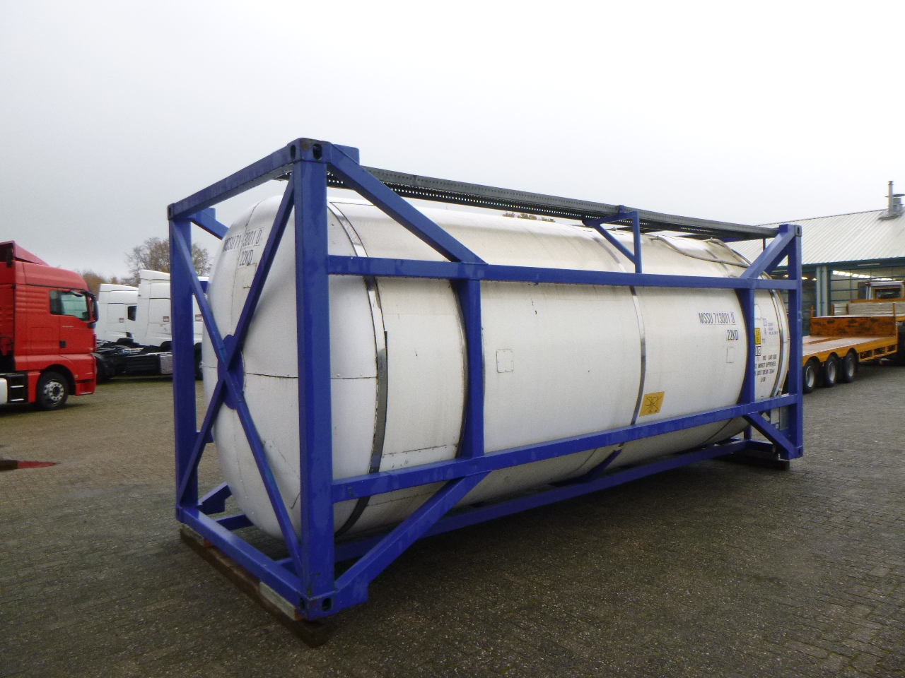 M Engineering Chemical tank container inox 20 ft / 23 m3 / 1 comp - Tank container, Semi-trailer: picture 1