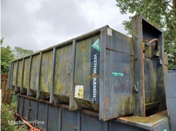 Roll-off container Med kroghejs og baglåger: picture 1