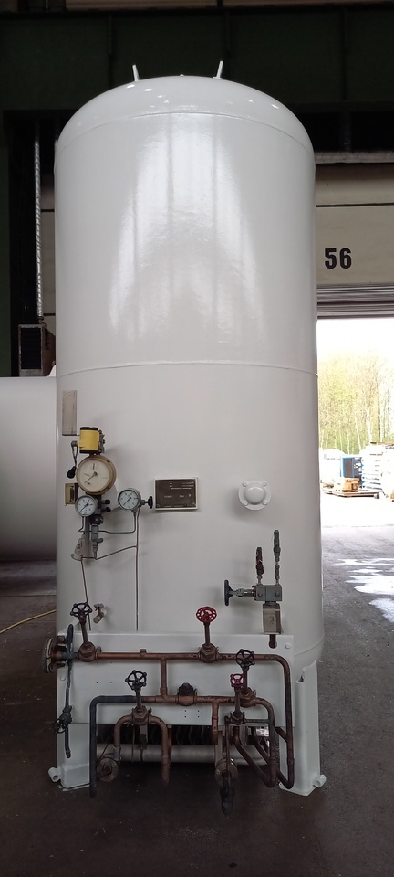 Messer Griesheim Gas tank for oxygen LOX argon LAR nitrogen LIN 3240L - Storage tank: picture 1