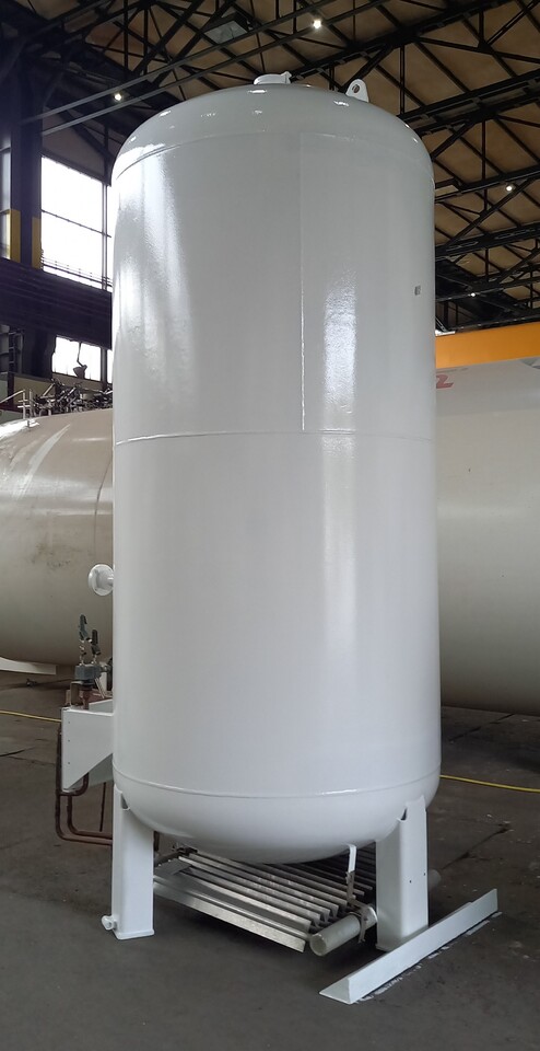 Messer Griesheim Gas tank for oxygen LOX argon LAR nitrogen LIN 3240L - Storage tank: picture 4