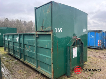 Miljø Art A/S 21m3 container - 6000 mm - Lukket frontrum - Roll-off container: picture 1