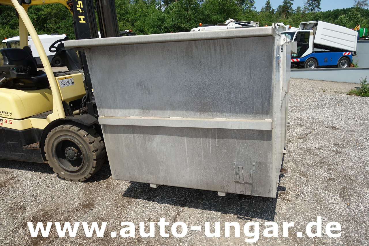 Provence Benne Alumulde 5m³ Müllaufbau aus Alu mit seitlicher Klappe - Garbage truck body: picture 2