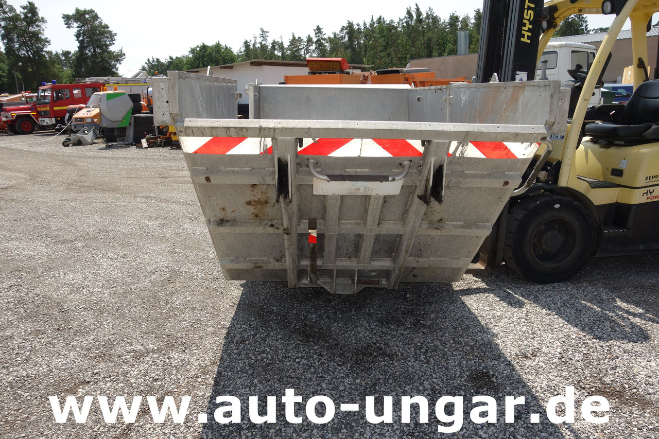 Provence Benne Alumulde 5m³ Müllaufbau aus Alu mit seitlicher Klappe - Garbage truck body: picture 3