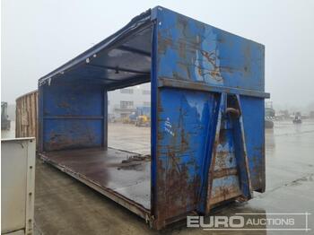 Roll-off container, Curtainside swap body RORO Curtainside Body to suit Hook Loader: picture 1
