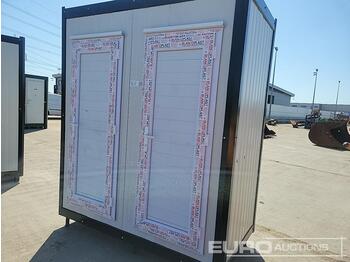  Portable Double Toilet - shipping container