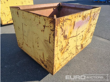  Jage Crane Tipping Container 3500kg - Skip bin