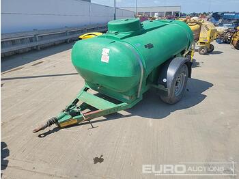 Storage tank Trailer Engineering Single Axle Plastic Water Bowser: picture 1