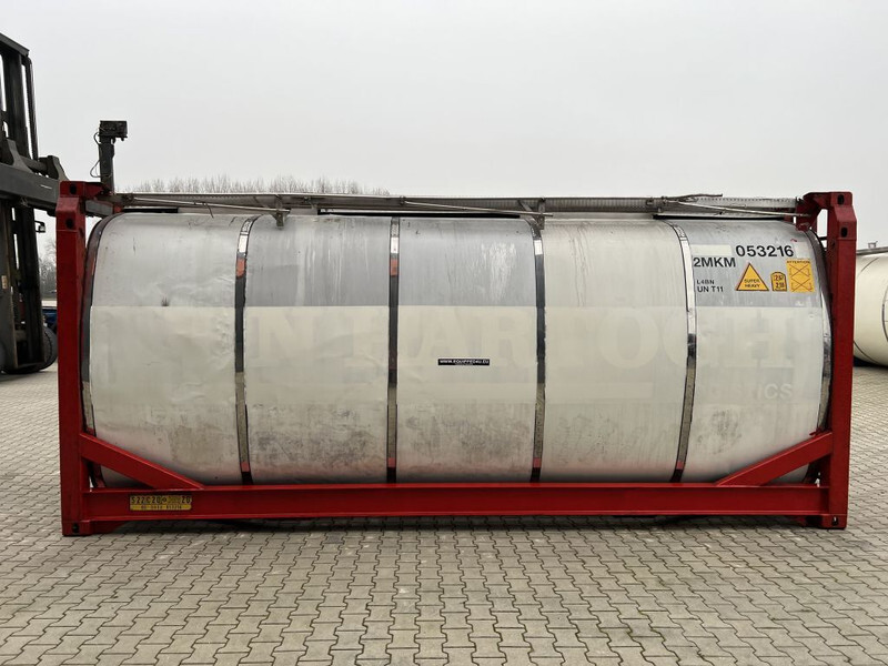Van Hool 20FT, 24.900L, 2 comp.(7.500L + / 17.400L), UN PORTABLE T11, L4BN - Storage tank: picture 3