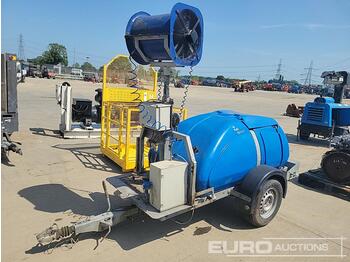 Storage tank Western Single Axle Plastic Water Bowser, 415Volt Deoderizing Unit: picture 1