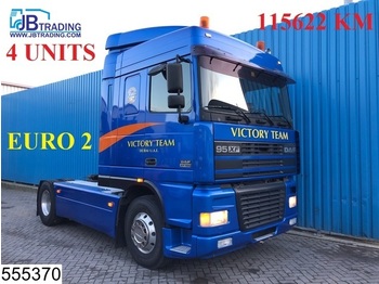 Tractor unit DAF 95 XF 480 EURO 2, Originale KM, Manual, Airco, 4 UNITS, Analoge tachograaf: picture 1