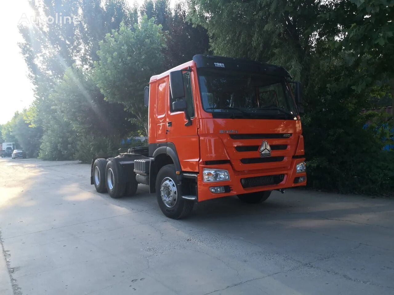 HOWO Sinotruk 10 wheels truck head tractor unit - Tractor unit: picture 2