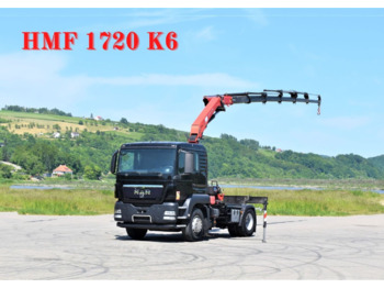 MAN TGS 18.400 Sattelzugmaschine + HMF 1720 K6/FUNK - Tractor unit: picture 1