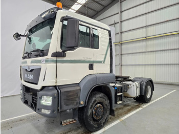 MAN TGS 18.460 4x4 HYDRODRIVE / PTO / GROS PONTS - BIG AXLES / 327.600 km - Tractor unit: picture 1