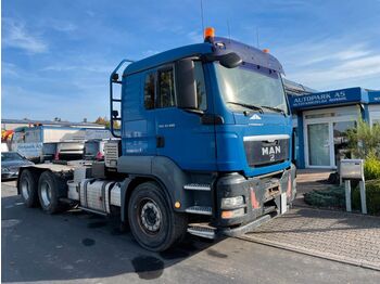 Tractor unit, Forestry trailer MAN TGS 33.480 Holztransporter Retarder 6x4 Doll: picture 1