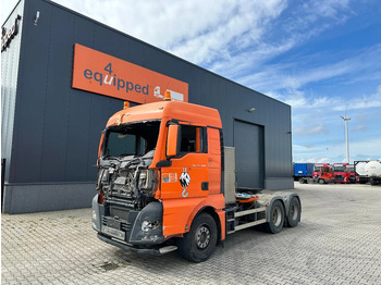 MAN TGX 26.480 6x4, MANUAL GEARBOX, ONLY CABIN DAMAGE, 231.000KM - Tractor unit: picture 1