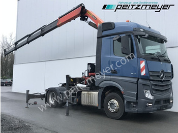 MERCEDES-BENZ Actros 1843 LS Kran Palfinger PK 23002 4 Punkt Abstützung - Tractor unit: picture 3