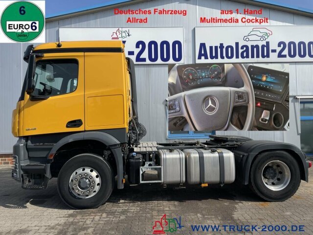 Mercedes-Benz Actros 1846 Kipphydraulik 1. Hand Euro 6 Klima - Tractor unit: picture 1