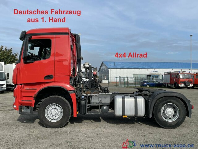 Mercedes-Benz Arocs 2051 4x4 HAD Kipphydraulik 1. Hand 154TKM - Tractor unit: picture 1