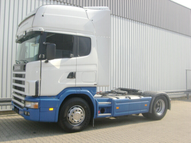 Scania 124 R 470 4x2 124R470 4x2, Kipphydraulik Klima - Tractor unit: picture 1