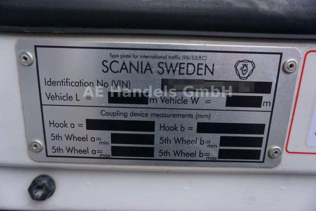 Tractor unit Scania G450 Flachdach BL 4x4 *Retarder / Hydr. / Alcoa: picture 8