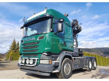 Tractor unit Scania R520 EURO 6 6x4 epsilon s260z do drewna dłużycy lasu doll hutrner loglift kesla: picture 1