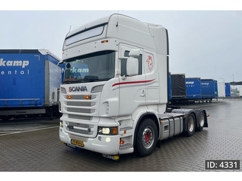 Scania R560 Topline, Euro 5, V8/ Low mileage / Sliding fifth wheel / Manual / Retarder, Intarder - Tractor unit: picture 1