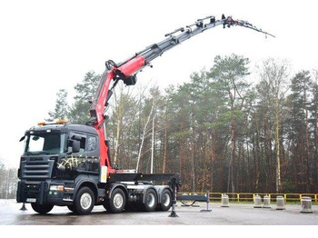 Scania R 480 Fassi F800 FLY JIB WINCH 33 Meters ! - Tractor unit: picture 1