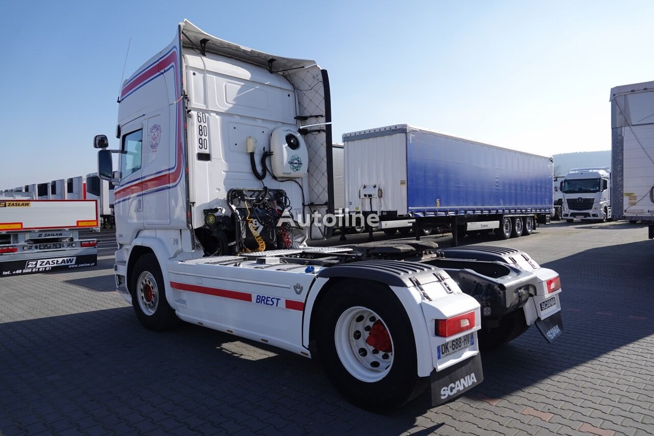 Scania R 580 / V8 / TOPLINE / RETARDER / LEATHER SEATS / I-PARK COOL / - Tractor unit: picture 2