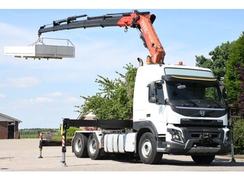 Volvo FMX 500 TRUCK/TRACTOR 6x4!! 500hp EURO 6!! CRANE/KRAN/36tm!! - Tractor unit: picture 1
