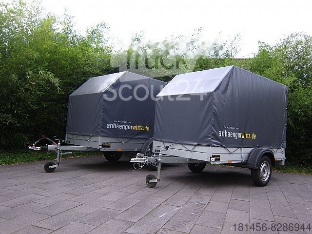 1200kg gebremst Aeroplane 250x125x150cm Angebot direkt verfügbar - Car trailer: picture 2