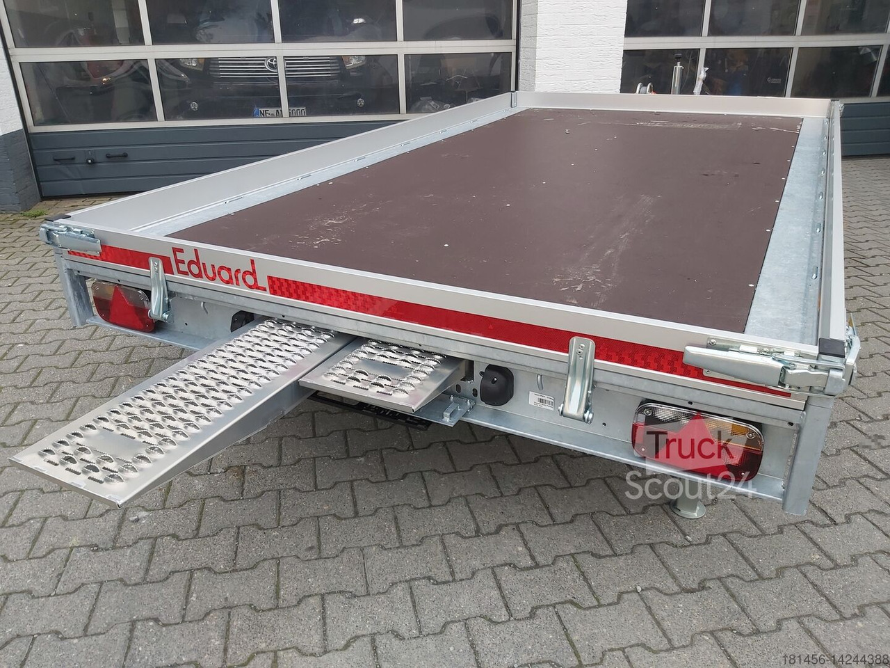 1800lkg zgM Kleinwagen Multi Transport Anhänger 330x180x10cm ideal für Wohnmobil - Autotransporter trailer: picture 2