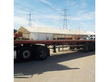Curtainsider trailer 2004 SDC Tri Axle Flat Bed Trailer: picture 1