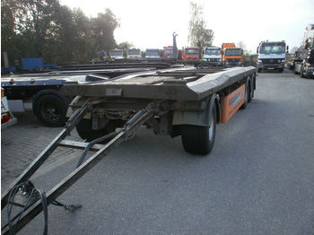 Container transporter/ Swap body trailer 3-achs Abrollanhänger Bruns Geeste: picture 1