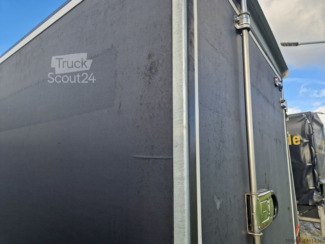 750kg Koffer gebremst gebraucht - Closed box trailer: picture 3