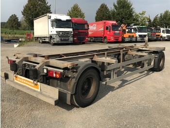 ACKERMANN,O. 2 Achs Lafette EAF 18-7,4/105 TE verzinkt - Container transporter/ Swap body trailer: picture 1