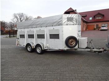 Closed box trailer for transportation of animals ALF TA Vollalu 5m Viehanhänger: picture 1