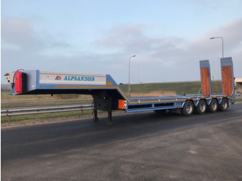 Low loader trailer ALPSAN Quad/A Lowboy 62 Ton: picture 1