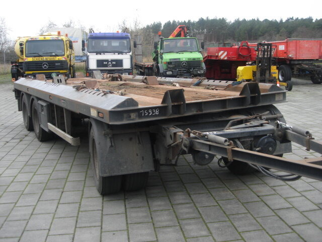 ASM PA 24 SKELMSK ASM PA24, 2x Anh. f. Absetzcontainer - Container transporter/ Swap body trailer: picture 5