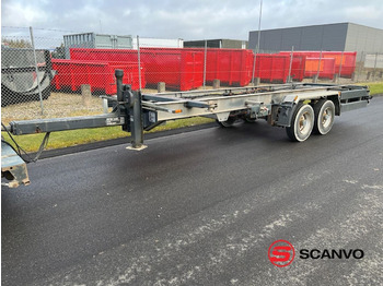 Ackermann 11 ton - 7150 mm + 20 fods container - Container transporter/ Swap body trailer: picture 1
