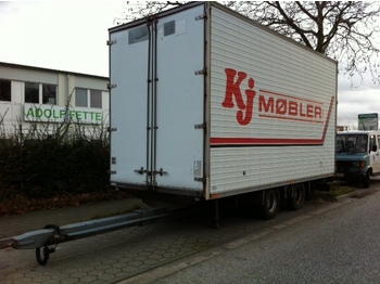 Closed box trailer Ackermann HMF Tandem-Möbelkoffer , BPW: picture 1
