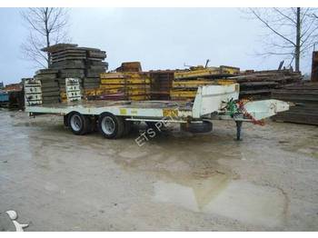 Low loader trailer for transportation of heavy machinery Actm Plateau Basculant: picture 1