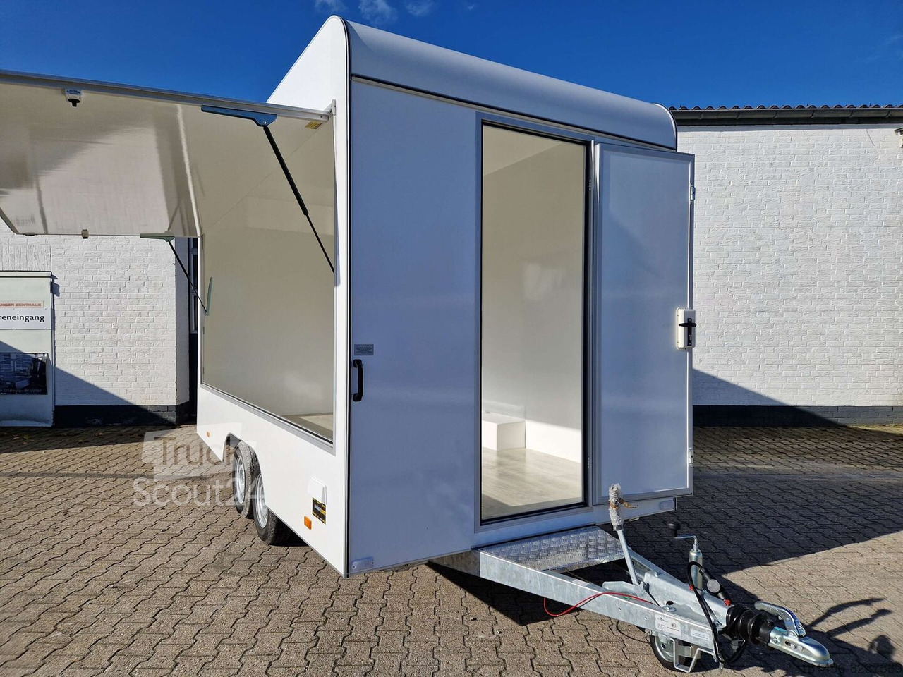 Aero Retro Verkaufsanhänger Leerwagen für diy Ausbau 420x200x230cm sofort - Vending trailer: picture 3