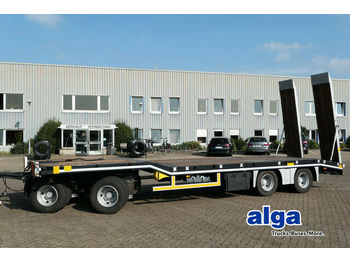 New Low loader trailer Alpsan 4-Achser, Tiefbett 5.030mm lang, Rampen: picture 1