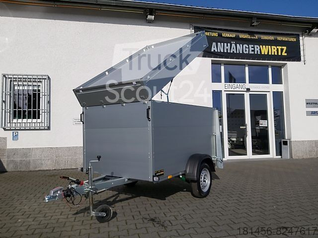 Anssems Alu Deckel Anhänger GTB 750 VT 2 118cm Innenhöhe - Closed box trailer: picture 3