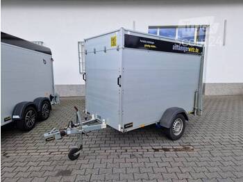 Closed box trailer Anssems - Alu Deckelanhänger GTB 1200 153cm Innenhöhe Zurrsystem Heckrampe gebraucht: picture 1