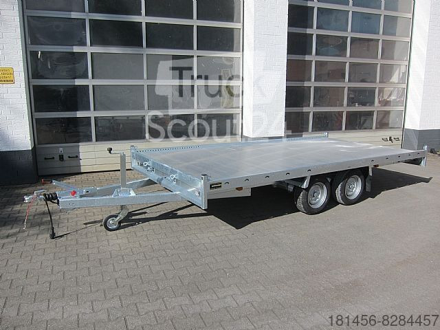 New Autotransporter trailer Anssems Aluboden 3000kg Top Qualität Auffahrrampen integriert 405x200cm: picture 2