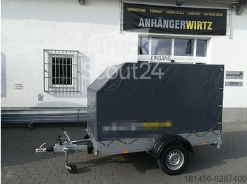 Anssems aerodynamsiche Hochplane dunkel grau - Car trailer: picture 1