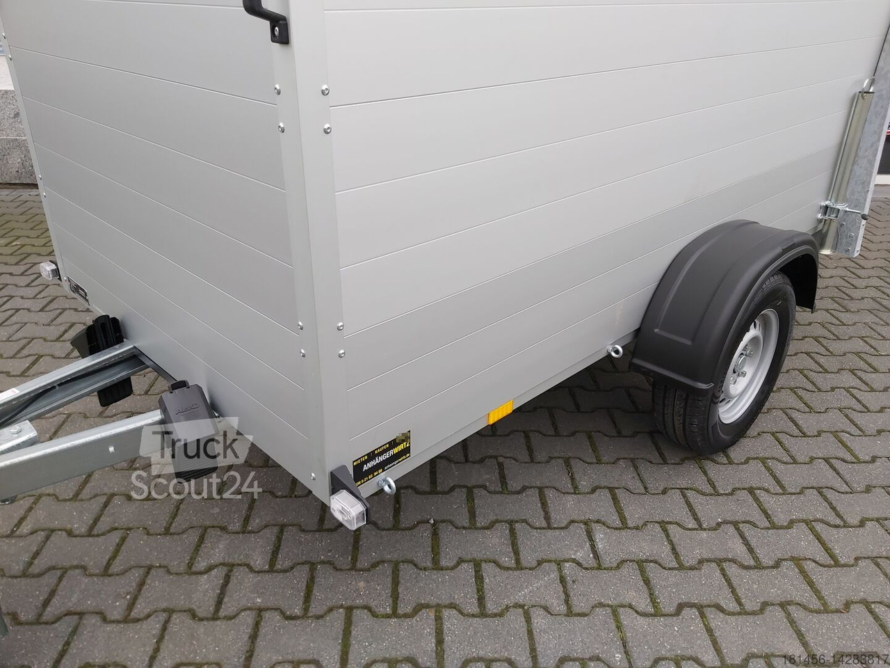 Anssems direkt günstig verfügbar Alukoffer mit Deckel GTB 1200 VT 3 153cm Innenhöhe 1200kg gebremst - Car trailer: picture 2