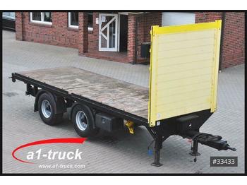 Dropside/ Flatbed trailer Aschwege & Toenjes - Staplerhalterung, Liftachse: picture 1