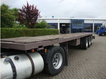 Ackermann 3 ASSIGE OPENTRAILER BLADGEVEERD DUBBELMONTAGE BANDEN - Autotransporter trailer